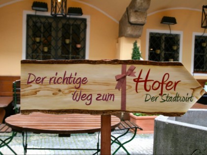 Foto: Hofer Der Stadtwirt